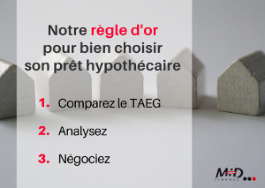 Comparer votre pret hypothecaire